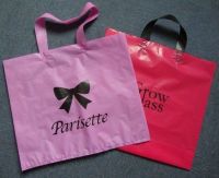 Plastic Shopping Bag with Printing , T-shirt Bags, boutique shopping bags