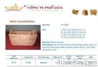 Water hyacinth basket