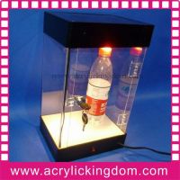 Light acrylic display case