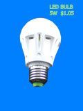 Competitive Brightness 5W High Quality E27 LED Bulb