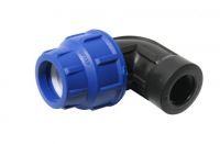 Elbow 90 Deg Female Coupling Compression Fitting