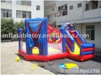 inflatble Spider slide castle