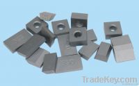 tungsten or cemented carbide stone cutting insert tips