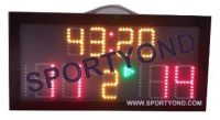 Digital electronic portable futsal scoreboard
