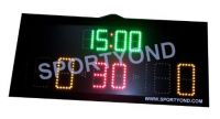 China LED digital electronic scoreboard with cheap basketball scoreboards factory