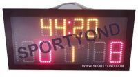 Digital electronic LED rugby scoreboard