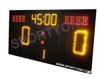 Soccer Wireless control sports field electronic led digits scoreboard