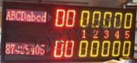 Tennis wireless electronic led digital scoreboard for player game