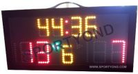 Portable football electronic digital led scoreboard