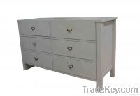 6 drawer chest / triple dresser / double dresser / clothes cabinet