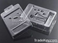 Vacuum forming plastic trays for electronics