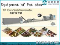 Automatic pet dog chew food  making machinery