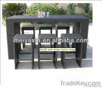 Outdoor bar set  furniture, bistro set . cheap outdoor furniture