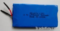 Li-Polymer Battery LP784280 3.7V 3000mAh (UN approved)