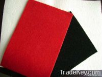 100% polyester nonwoven needle punched plain velour carpet