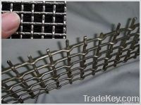 Factory crimped wire mesh