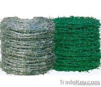galvanized barbed wire(pvc coated)