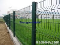 Peach-shaped PVC Coted Wire Mesh Fence