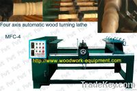 woodwork equipment multi - row axis (four) automatic wood copy lathe