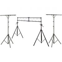 2.5m Competitive price tripod light stand with T-bar for hanging stage LED pin spot light stage lighting and audio