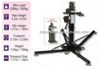 Hot sales 200kg heavy duty truss tower lift/6.5 height truss lifting tower
