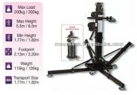 Heavy duty stage lighting tower studio,stage light stand /lighting elevator tower with wheel easy to move