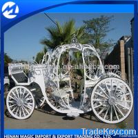 Personality customization pumpkin horse carriage