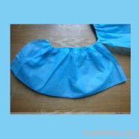 blue non-woven disposable antiskid shoe covers