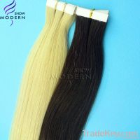 Top Quality Wholesale Price Indian Remi Tape Hair Macbine Weft