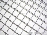 Stainless steel crimped wire mesh