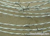 double twist galvanized barbed wire