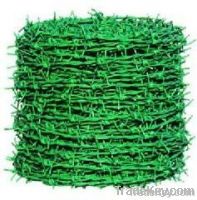 PVC or galvanized barbed wire/ stailess steel barbed wire