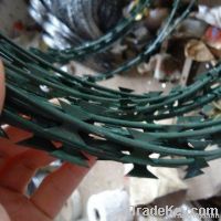 PVC Coated Razor Barbed Wire