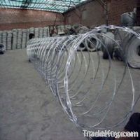 Galvanized Razor Barbed Wire