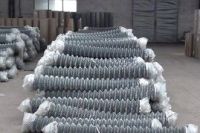 hot dipped&electric galvanized chain link fence, chain link wire mesh