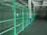 PVC coated wire fence or Galvanized green chain link fence