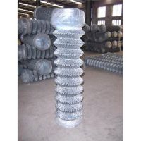 galvanized chain link fence