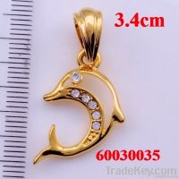 18k allah pendant