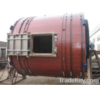 liming and dyeing wooden drum