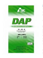 Di-Ammonium Phosphate( DAP)