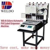 WD automatic soft pvc label dispenser machine