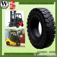 industrial solid rubber tire for forklift