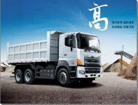 FTG dump truck with Hino chassis cimc body 6*4