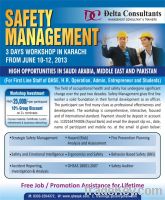 Training on "Safety Management"