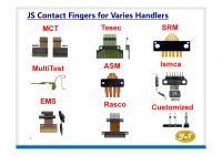 Contact Fingers for IC Test