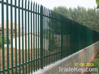 W style palisade fence panel