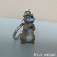 Key Ring with Animal Figurine