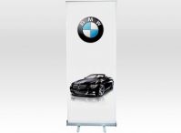 Standard roll up banner stand display