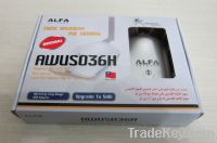 High power ALFA AWUS036H 1000mw wifi usb adapter 5db antenna Realtek81