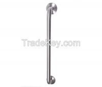 Door Pull handle D shape with Roses polished Stainless Steel back to back pair